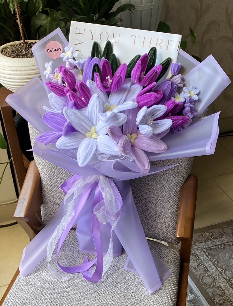بوکت قد ۷۰ طیف بنفش💜